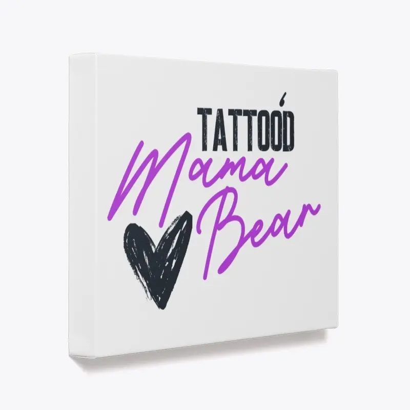 Tattoo'd Mama Bear Dark Design