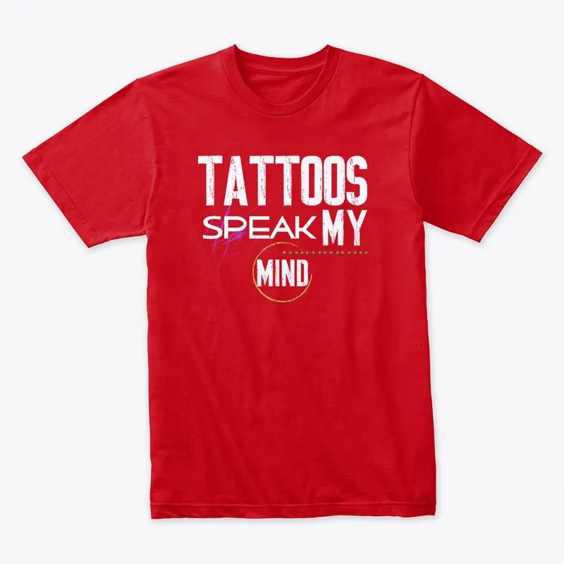 Tattoos Speak My Mind Light Design