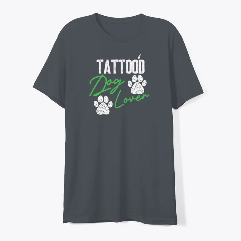 Tattoo'd Dog Lover Light Design