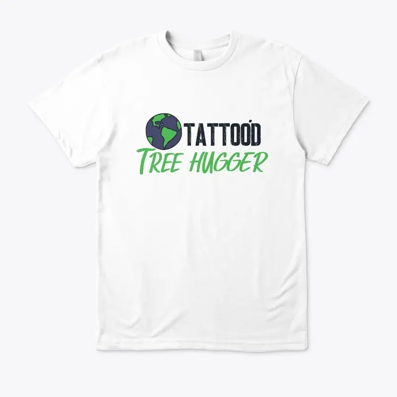 Tattoo'd Tree Hugger Dark Design