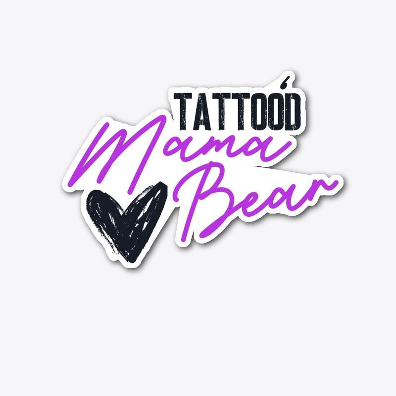 Tattoo'd Mama Bear Dark Design